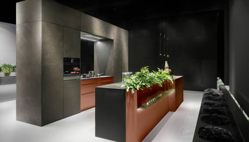 Cuisines en couleur, audacieuses et modernes, sublimant la cuisine haut de gamme à Bordeaux par des finitions personnalisées uniques